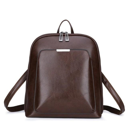 Classic Double-Zip Backpack - Sleek Design