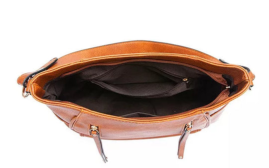 Georgia’s Timeless Elegance | Vintage Leather Bag - Grace Bags