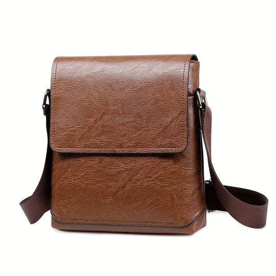 Harrison Vertical Leather Crossbody