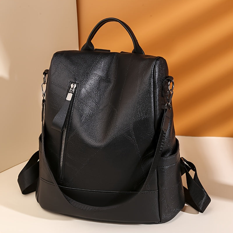 Cleo Retro Anti-Theft Backpack