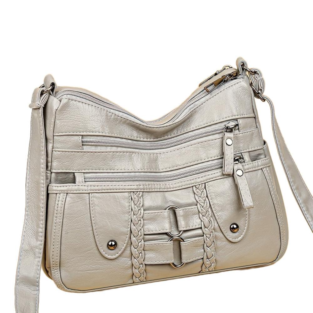 Grace’s Rivet-Accented Crossbody | Anti-Theft Crossbody Bag (BUY 1 GET 1 FREE)