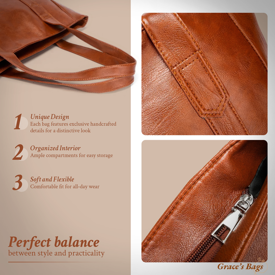 Martha’s Timeless Elegance | Leather Bag (BUY 1 GET 1 FREE)