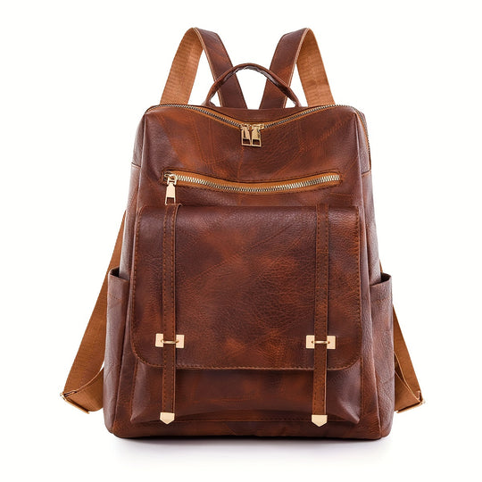 Luna Multi-Pocket Retro Backpack