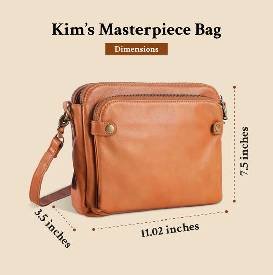 Kim’s Masterpiece | Leather Bag (BUY 1 GET 1 FREE)