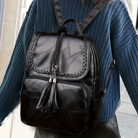 Sienna Tassel Casual Backpack