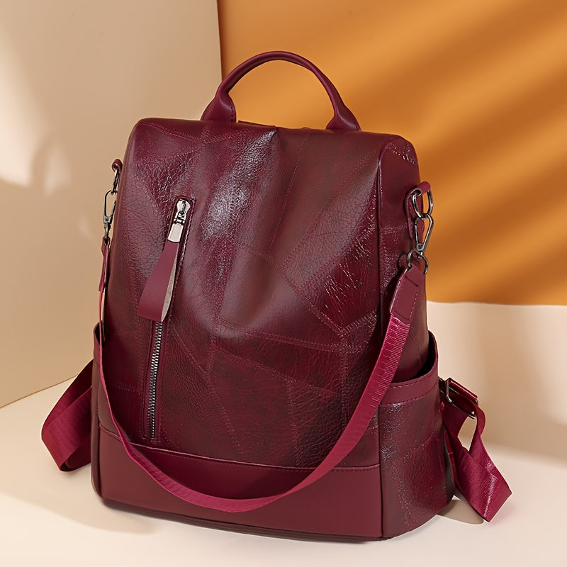 Cleo Retro Anti-Theft Backpack