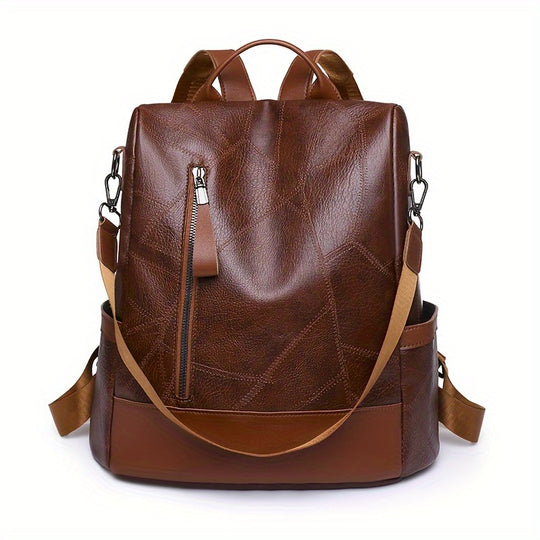 Cleo Retro Anti-Theft Backpack