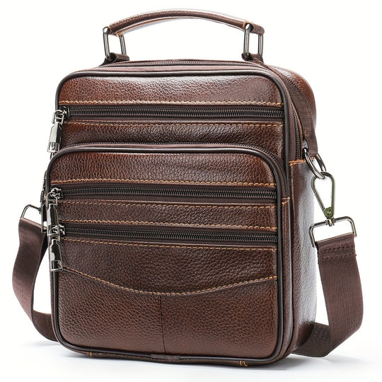 Beckett Retro Leather Crossbody Bag