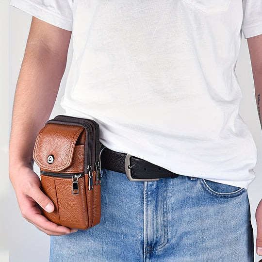 Harrison Leather Phone Pouch