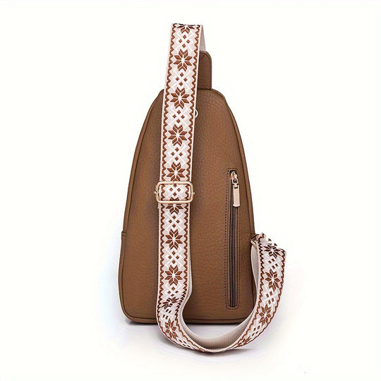 Hazel Vintage Chest Crossbody Bag