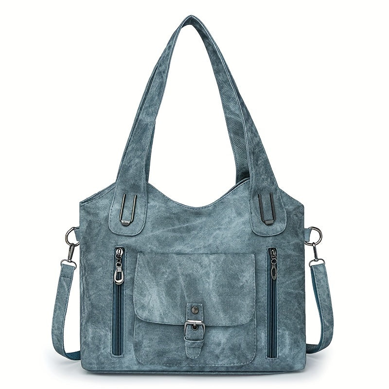 Elise’s Vintage Charm | Faux Leather Shoulder Bag - Grace Bags