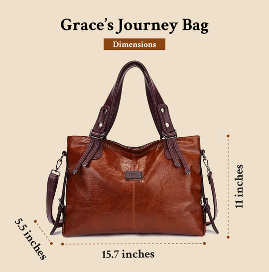 Grace’s Journey | Leather Bag (BUY 1 GET 1 FREE)