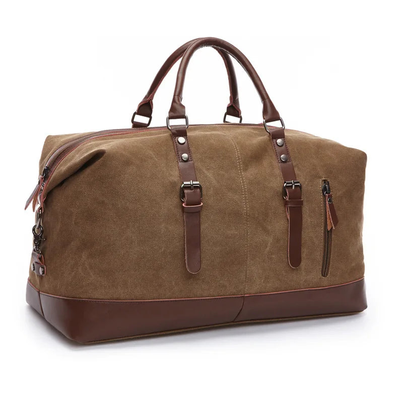 Logan Vintage Canvas Duffle