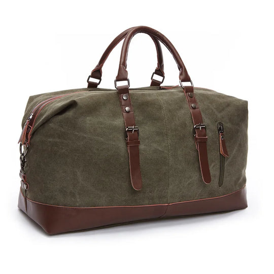 Logan Vintage Canvas Duffle