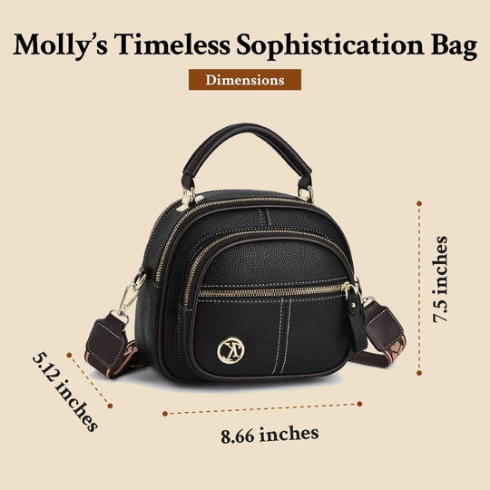 Molly’s Timeless Sophistication | Stylish Bag with Shoulder Strap (BUY 1 GET 1 FREE)