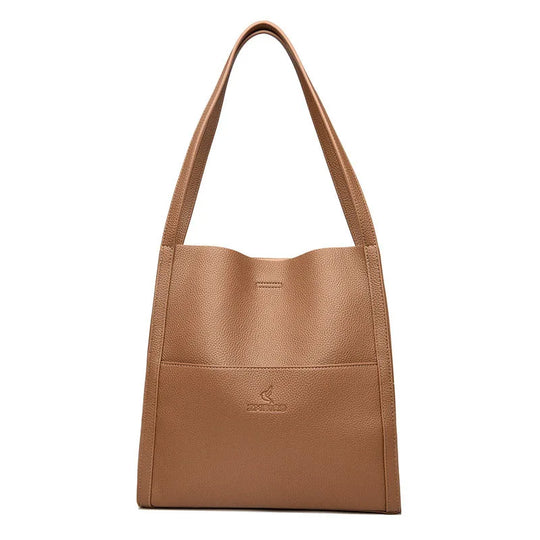 Grace’s Soft Serenity | Designer Leather Crossbody Tote - Grace Bags