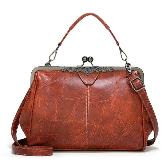 Johanna’s Classic Charm | Vintage Leather Bag - Grace Bags