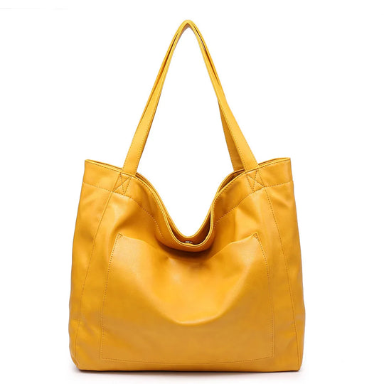 Grace’s Luxe Grandeur | Handcrafted Soft Leather Shoulder Bag - Grace Bags