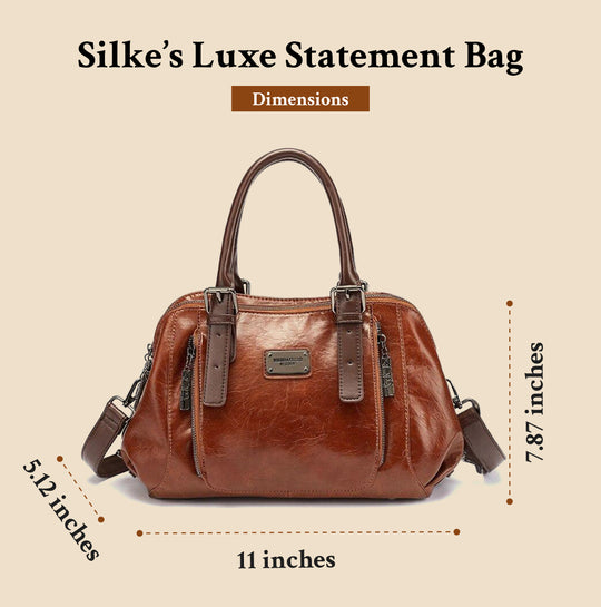 Silke’s Luxe Statement | Leather Bag (BUY 1 GET 1 FREE)