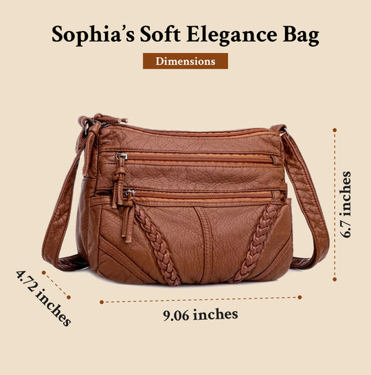 Sophia’s Soft Elegance | Leather Bag (BUY 1 GET 1 FREE)