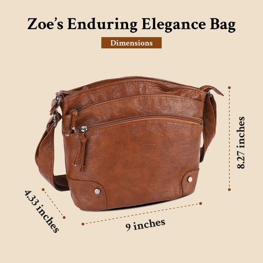 Zoe’s Enduring Elegance | Shoulder Bag (BUY 1 GET 1 FREE)