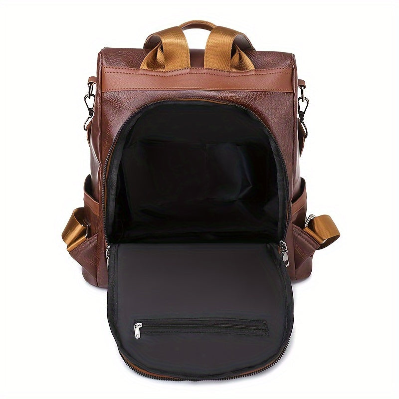 Cleo Retro Anti-Theft Backpack