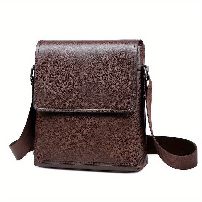 Harrison Vertical Leather Crossbody