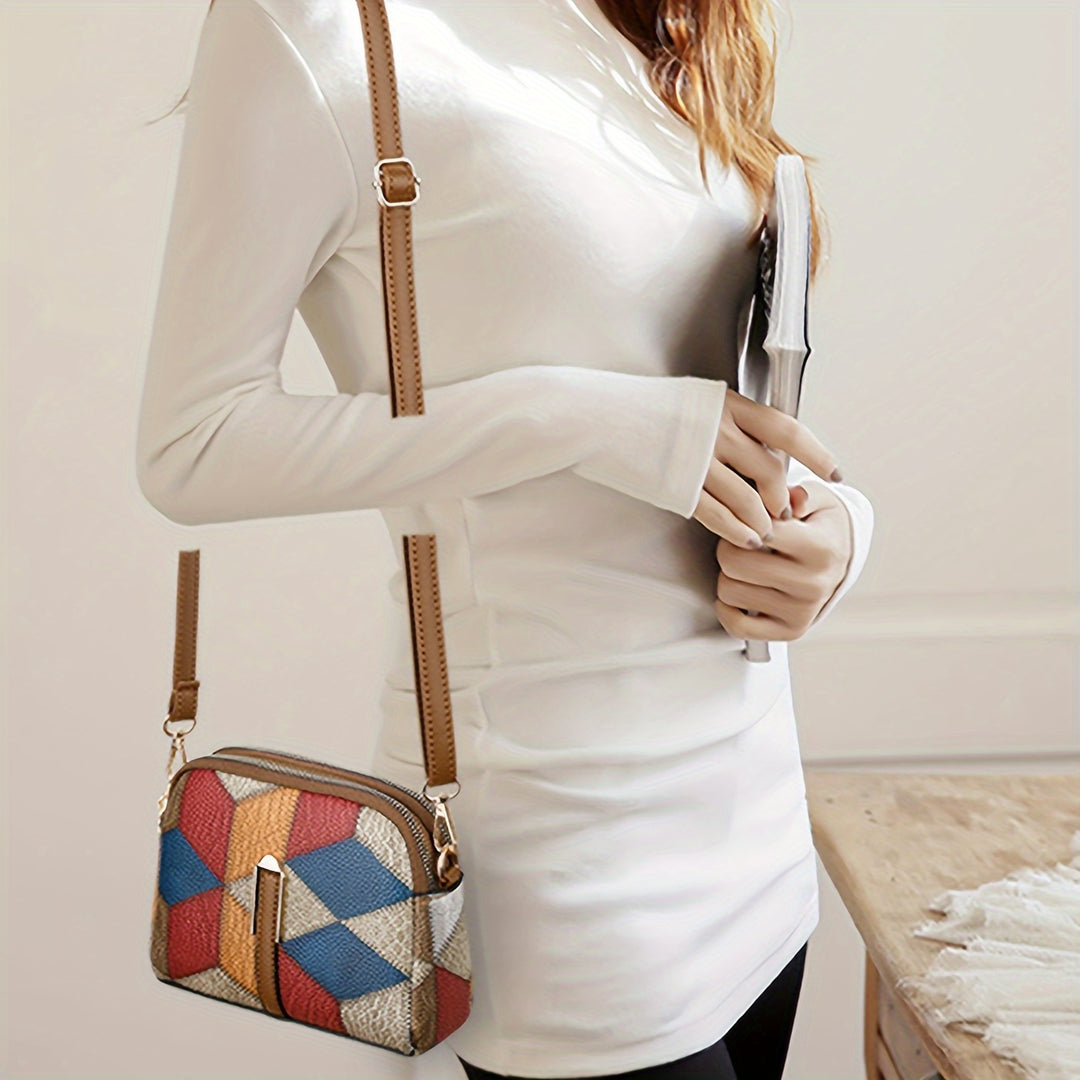 Luna Patchwork Mini Crossbody Bag