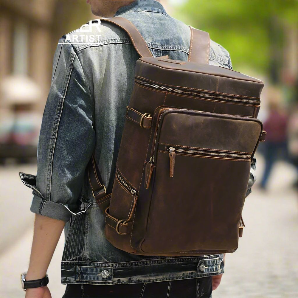 Jackson Vintage Leather Backpack